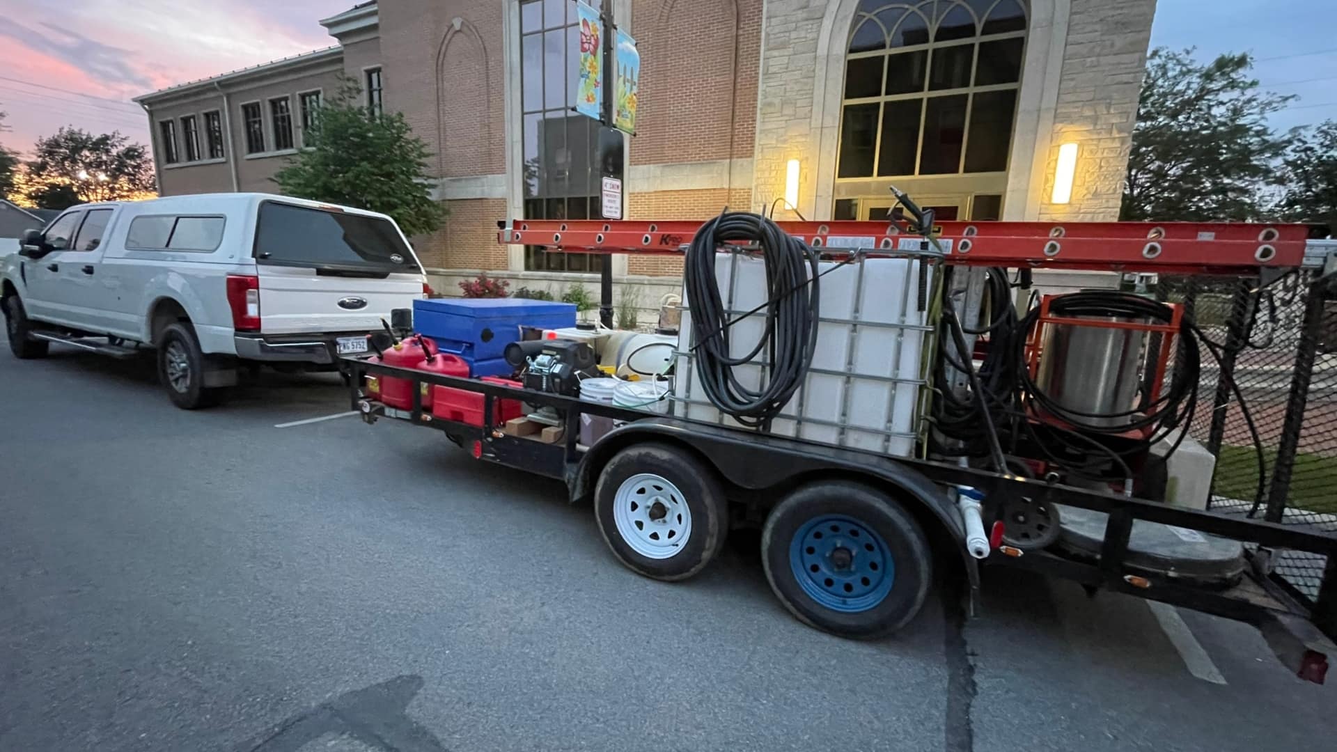 Jacob's Window Cleaning and Pressure Washing Vehicle Banner Image